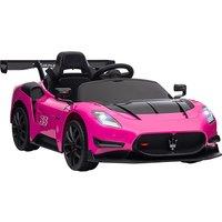 Price Drop! Kids' Maserati Gt2 12V Electric Ride On Car - Licensed - Pink