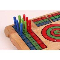 Cribbage Board Game Set - Wooden