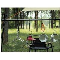 4Pcs Outdoor Camping Tent Elastic Cords With Hooks
