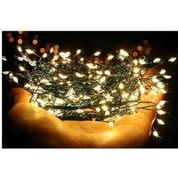 3M Battery Powered Led Green Copper Wire Party Light String