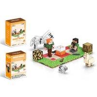 44/46/48Pcs Minecraft Inspired Magnetic Blocks Building Toys Set