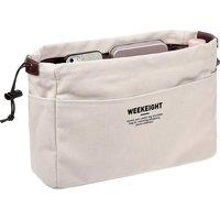 Drawstring Canvas Tote Organiser Pouch - Versatile Storage Solution