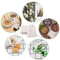 10Pcs Mesh Food Bags Filter Cotton Bags Muslin Bags