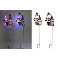 Solar LED Gnome Path Light & Sprinkler - Weatherproof Outdoor Dual Function