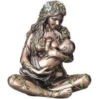 Mother Earth Garden Ornament Sculpture - Eco-Friendly Resin Outdoor Dcor Patio Accessory