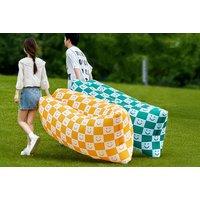 Self-Inflatable Oxford Air Lounger - Waterproof, 6 Printed Designs