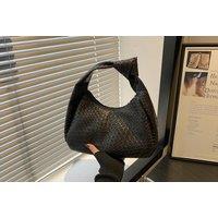 Unisex Brown Designer Braided Knot Bag - 4 Colours