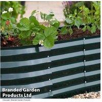Metal Raised Planter - Hunter Green