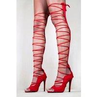Unisex Black Quinn' High Heel Stiletto