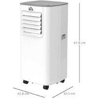 5000Btu Portable Air Conditioner 4 Modes Led Timer Home White