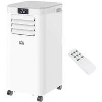 8000Btu 4-In-1 Portable Air Conditioner Remote Led Timer Summer
