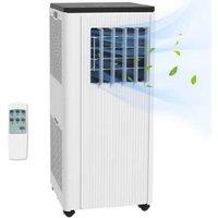 Mobile Ac Smart Wifi Dehumidifier Fan Timer 15M White