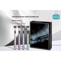 Pack Of 4 Manual Three-Sided U-Shaped Soft Toothbrushes