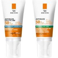 SPF50 Hydrating or Anti-Shine Face Sunscreen Cream - Broad-Spectrum, Non-Comedogenic, For All Skin Types