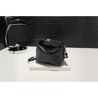 Unisex Black Designer Inspired Braided Knot Bag - 5 Colours