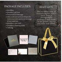 Hypoallergenic Infinity Bracelet with Crystals & Heart Charm - Silver, Gold or Rose Gold