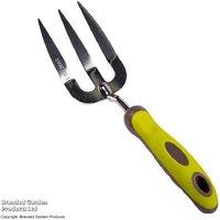 Garden Gear Heavy-Duty Stainless Steel Hand Fork