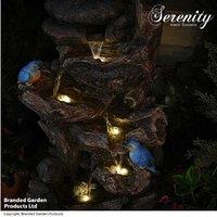Cascading Tree & Kingfisher Garden Water Feature