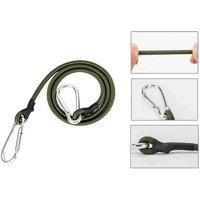 Elastic Cord With Carabiner - Strong For Outdoor Camping!