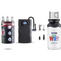 3-In-1 Portable Wireless Air Pump - Universal Fast Charging For Iphone, Samsung & More