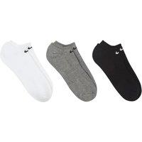 Unisex Black 3-Pack Of Nike Ankle Low Cut Trainer Socks!