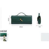Unisex Khaki Bottega Veneta Inspired Women'S Clutch Bag - 14 Colours