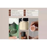 3-Piece Durable Magnetic Travel Capsules Kit - Leakproof, Eco-Friendly, Compact For Summer Holidays