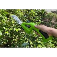 2-In-1 Cordless Electric Pruning Shears - Lightweight, Ergonomic, Safety Lock, 7.2V Power