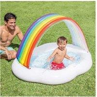 Intex Baby Pool Rainbow Canopy 142X119X84Cm