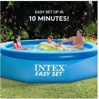 Intex Easy Set Up Inflatable Swimming Pool 10Ft X 30"