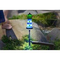 Solar Led Lighthouse Path Light - Ip65 Waterproof, Colour-Changing, Easy Install