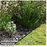 Graphite Metal Border Edging - 4 Pack