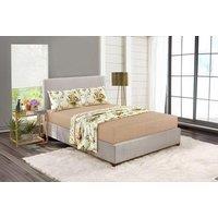 Olivia Floral Brushed Cotton Flannelette Bedding Set - Soft, Breathable, Machine Washable - Single, Double, King & Super King - Modern Floral Design |