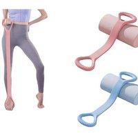 20 Lb Figure 8 Yoga Bands - Back & Shoulder Stretch Tool!