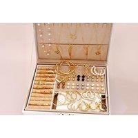 Women'S 56-Piece Jewellery Set (No Box) - Gold & Silver