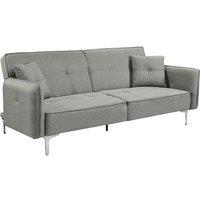 Luna Contemporary Grey Fabric Sofa Sleeper