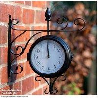 Sedgewick Double-Sided Station Clock