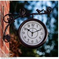 Aldbury Double-Sided Garden Clock