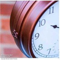 Wyevale Station Clock + Thermometer