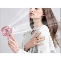 500Mah Rechargeable Usb Portable Water Mist Handheld Fan - 3-Speed Mini Humidifier