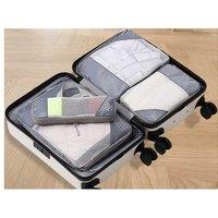 Ultimate 5-Piece Travel Zipper Compression Packing Bags Set