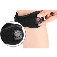 2Pcs Knee Compression Sleeve Fitness Tracker - Adjustable Support, Breathable, Multi-Sport Performance