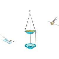 Double-Layer Hanging Bird Feeder & Bath - 4 Colours
