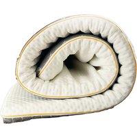 Price Drop! Brightr Aurora 2-In-1 Memory Foam Mattress Topper - Reversible & Dual-Sided