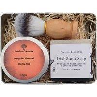 Men's Premium Shaving Kit & Irish Stout Soap Set - Natural Grooming Essentials, Sensitive Skin, Gift-Ready