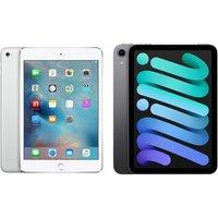 Apple Ipad Mini 4, Mini 5 & Mini 6 High Performance Tablet Bundle - Portable Power, Retina Display, A8/A12/A15 Chipsets