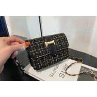 Unisex Messenger Style Handbag - Black Or White