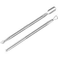 Professional Stainless Steel Gel Polish Scraper & Cuticle Pusher Set