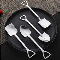 4-Pack Stainless Steel Dessert Spoons