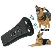 Dual-head Ultrasonic Dog Repeller - Lightweight Outdoor Safety Device